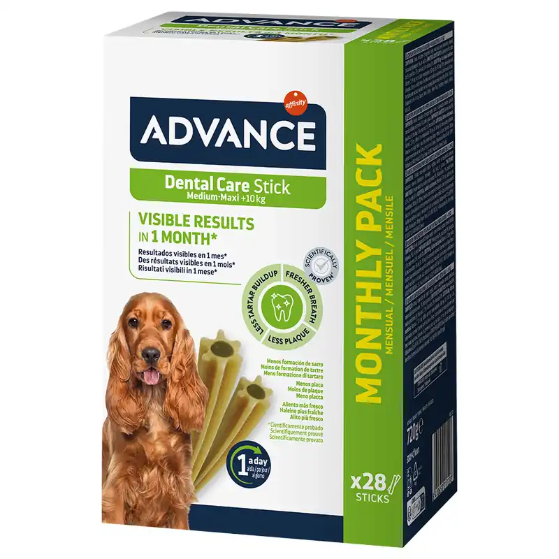 Advance Dental Care Stick Medium/Maxi - 720 g Snabb leverans