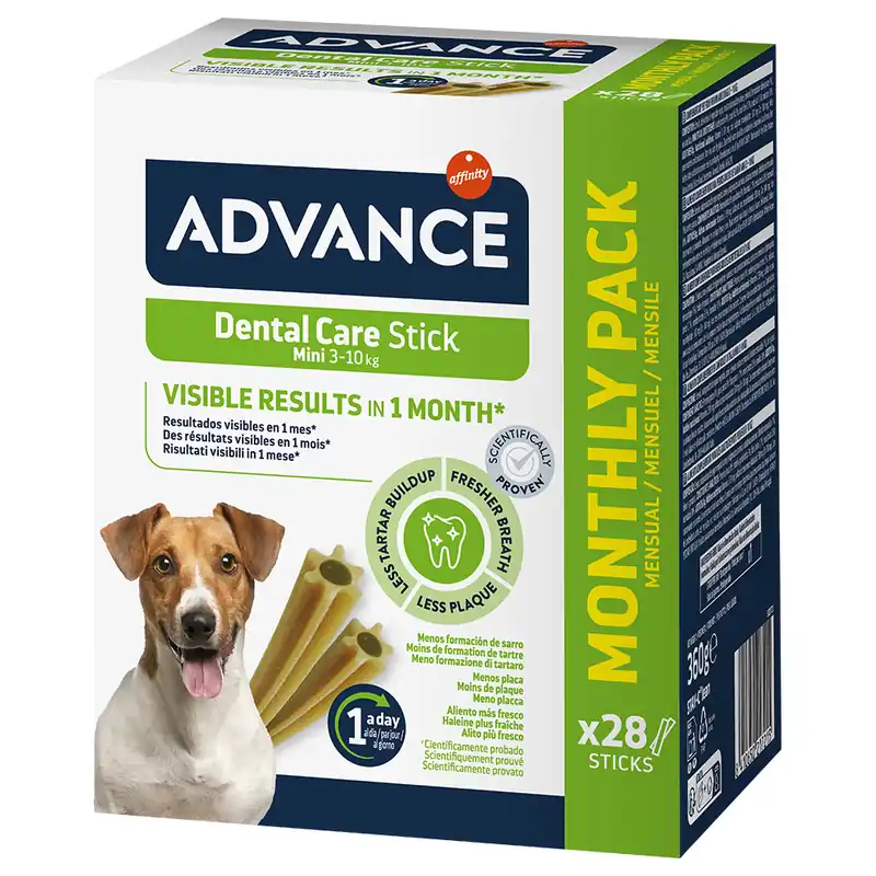 Nedsatt pris Advance Dental Mini Sticks - 360 g