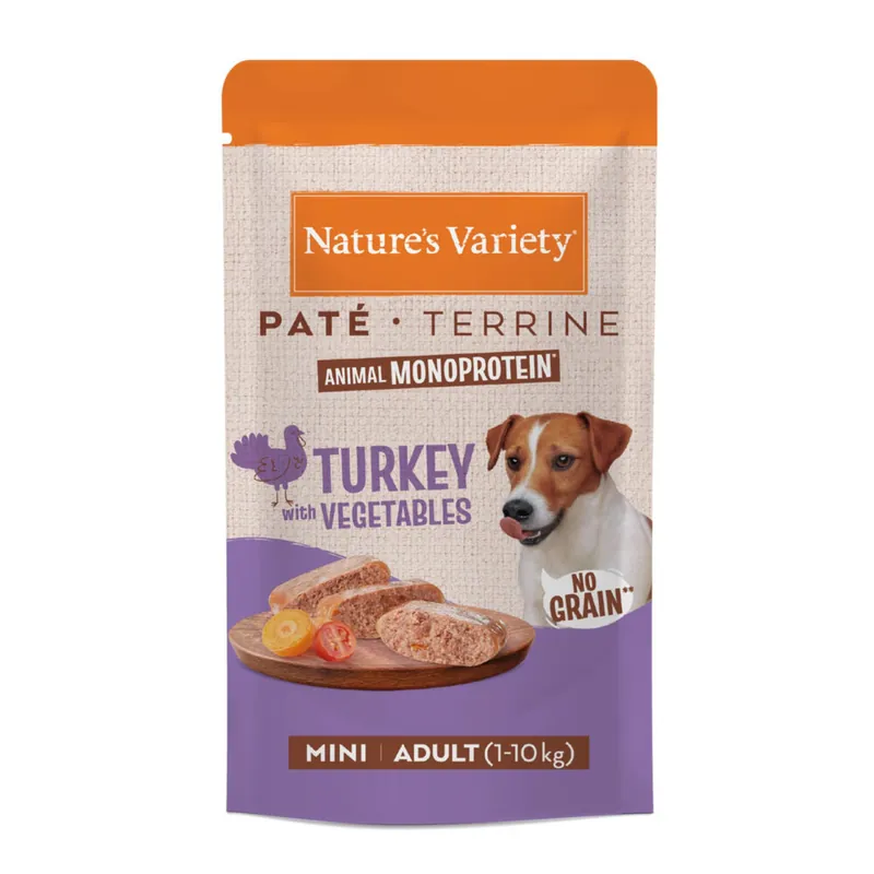 Nature‘s Variety Original Paté No Grain Mini 8 x 150 g - Kalkon Expressleverans