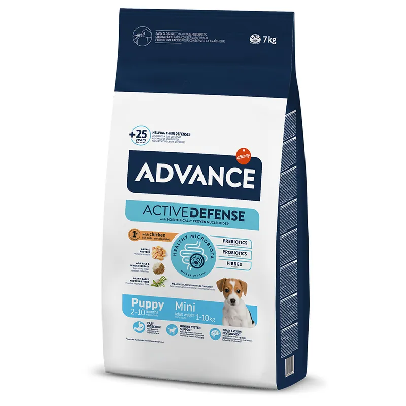 Kampanj Advance Mini Puppy Protect - Ekonomipack 2 x 7 kg