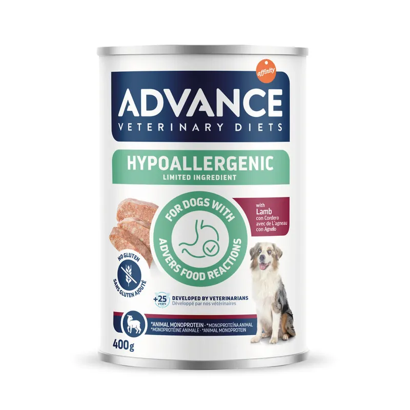 Advance Veterinary Diets Hypoallergenic - lamm (400 g) Sänkt pris