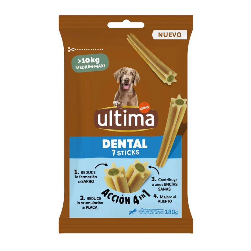 Ultima Dental Sticks Medium / Maxi - 180 g Endast denna vecka