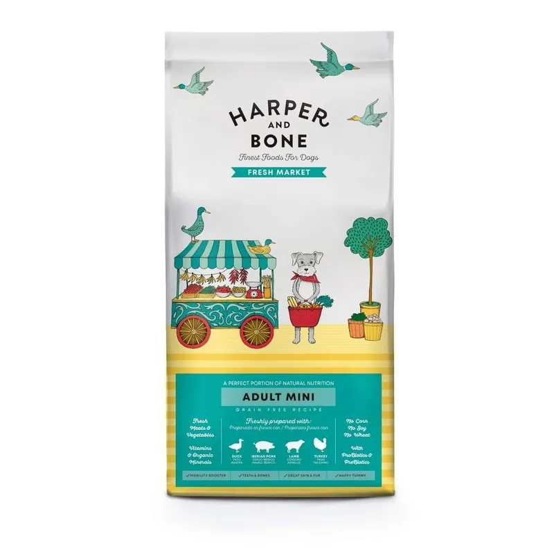 Harper & Bone Dog Adult Mini Fresh Market Endast idag