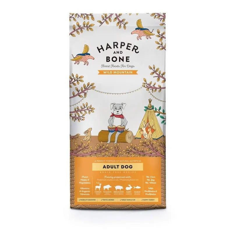 Harper & Bone Dog Adult Medium/Large Wild Mountain Köp nu
