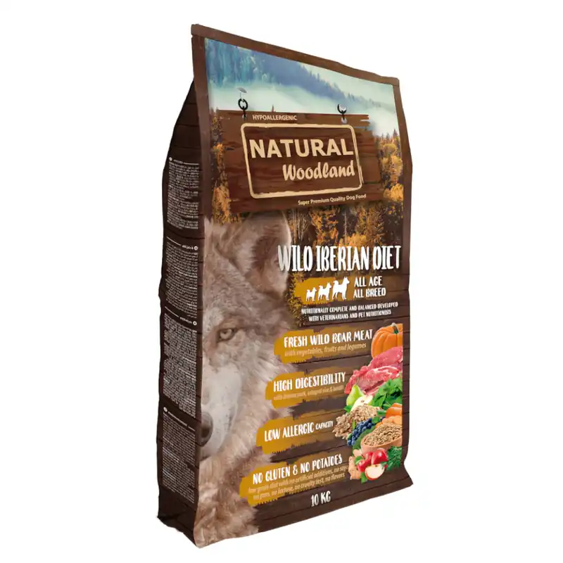 Rea Natural Woodland Wild Iberian - 10 kg