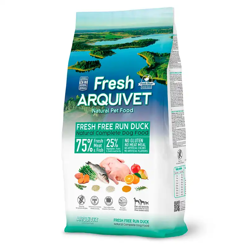 Sänkt pris Arquivet Fresh Free Run anka - 10 kg
