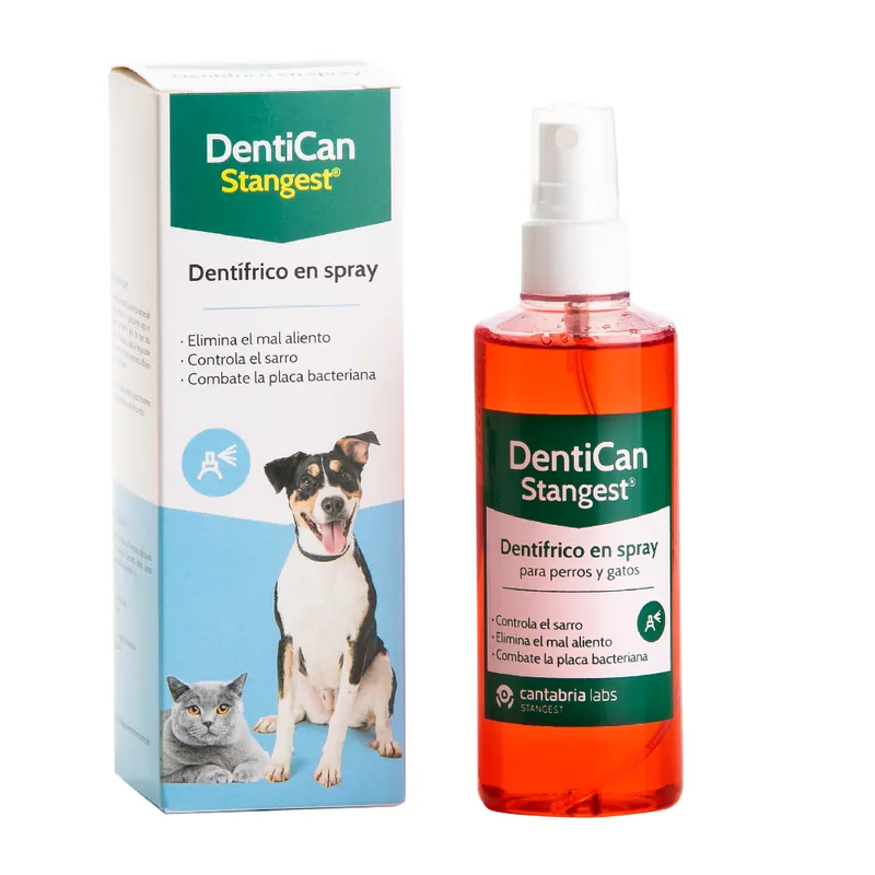 Begränsat antal Dentican Pet Spray Tandkräm (spraytandkräm för husdjur) - 125 ml