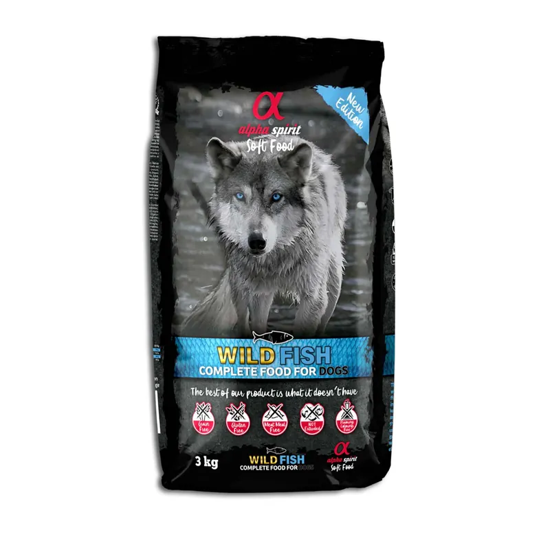 alpha spirit Complete Wild Fish - 3 kg Billigare