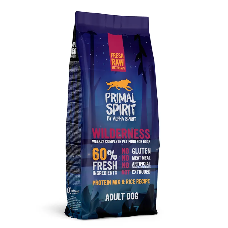 Primal Spirit 60% Wilderness Hundfoder - 12 kg I lager