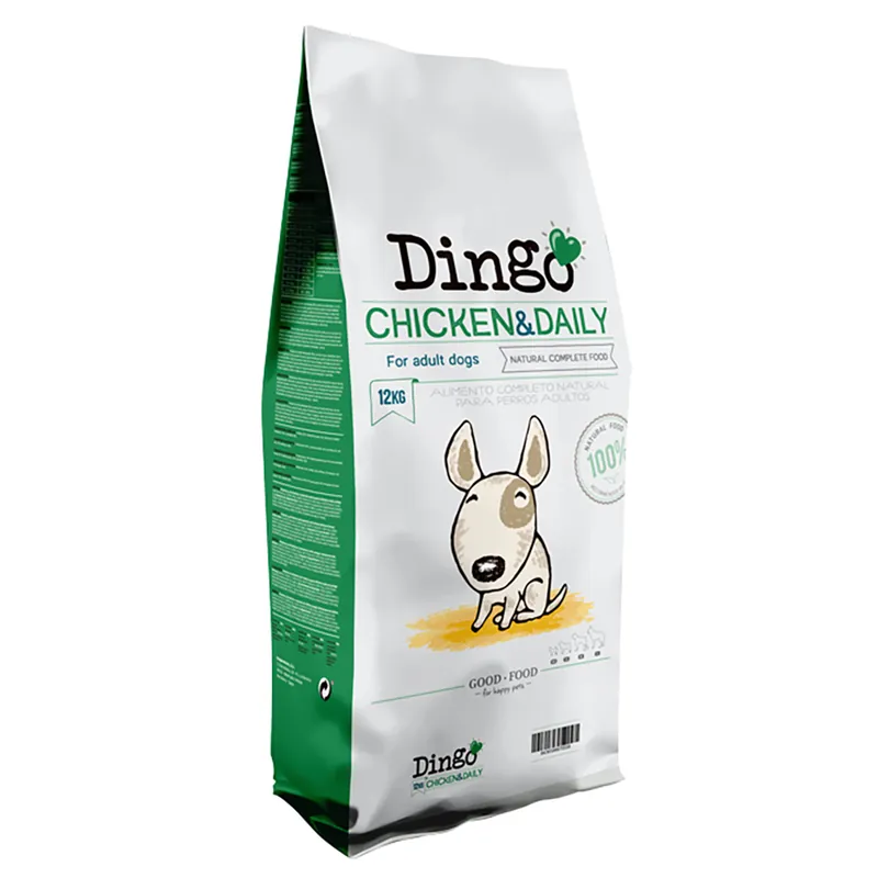 Köp nu Dingo Kyckling & Daily hundfoder med kyckling - 12 kg