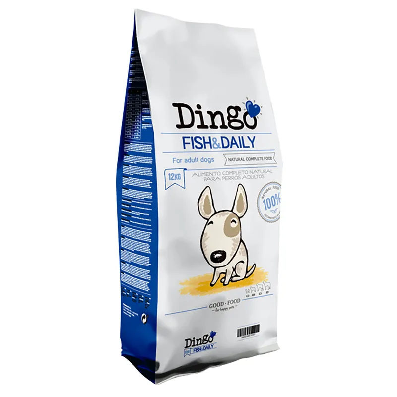 Dingo Fisk & Daily hundfoder -Ekonomipack 2 x 12 kg Extra rabatt