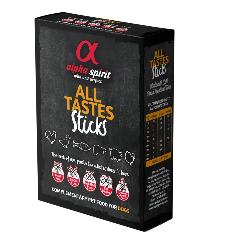 alpha spirit Sticks Mixbox All 6 Tastes - Ekonomipack 2 x 24 sticks Erbjudande