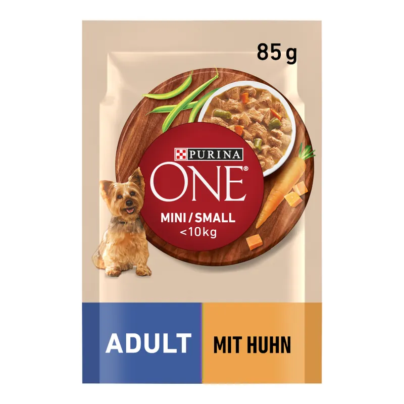 PURINA ONE Mini Adult med kyckling - 26 x 85 g Handla nu