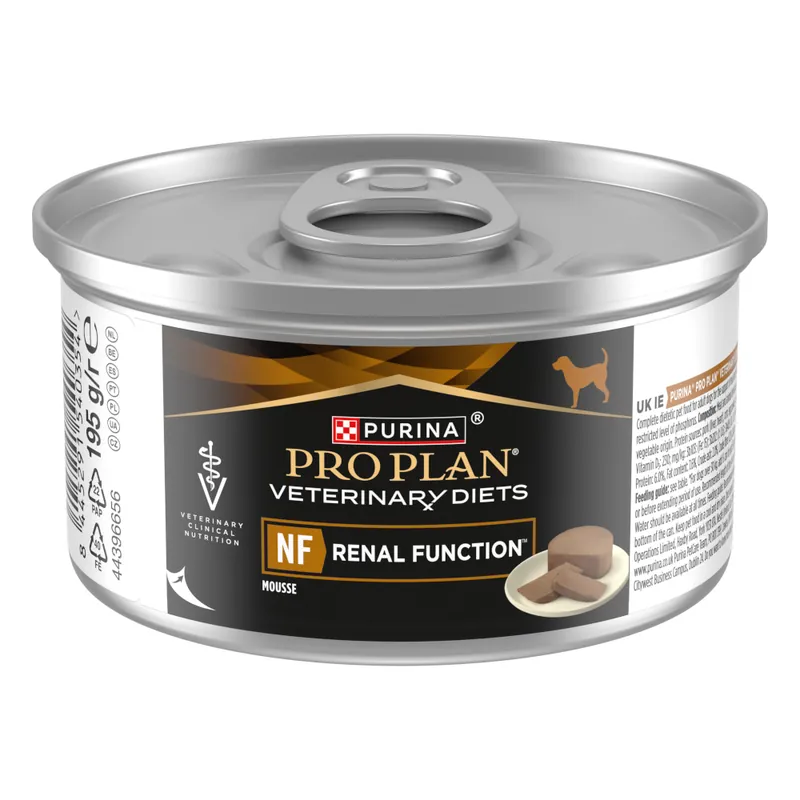 PURINA PRO PLAN Veterinary Diets Canine Mousse NF Renal - Ekonomipack 48 x 195 g prisnedsättning