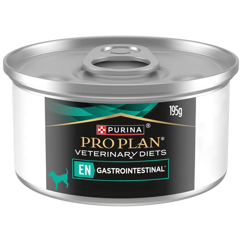 Billigare PURINA PRO PLAN Veterinary Diets Canine Mousse EN Gastro - Ekonomipack 48 x 195 g