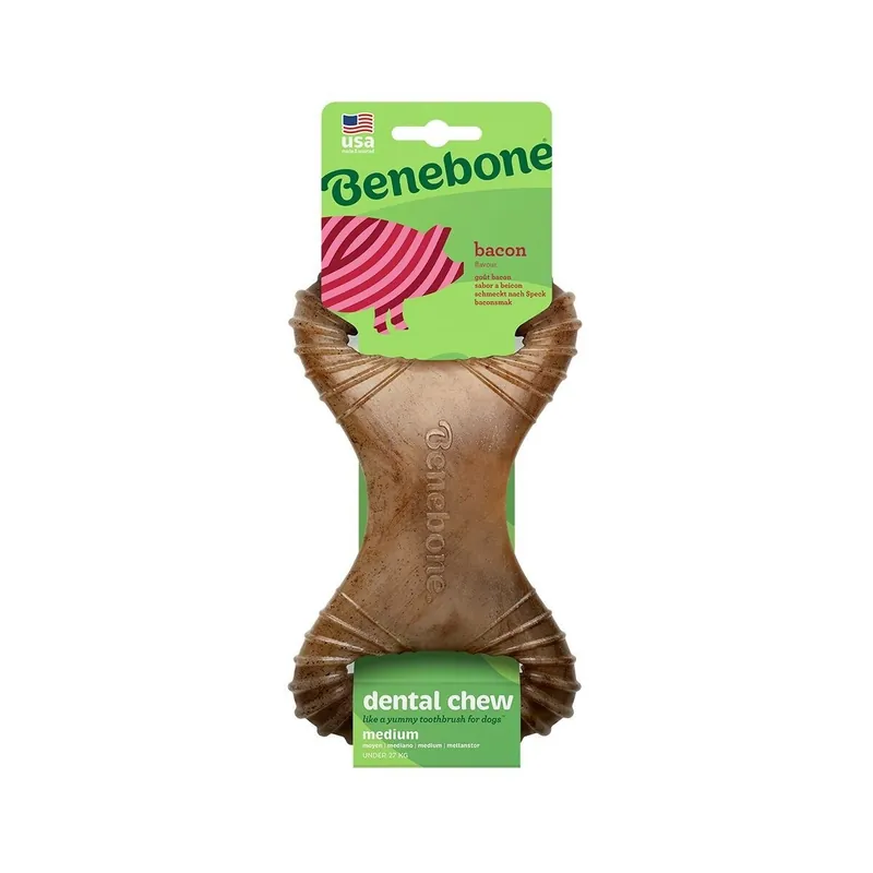 Benebone Dentaltuggben i Nylon med Baconsmak Sänkt pris