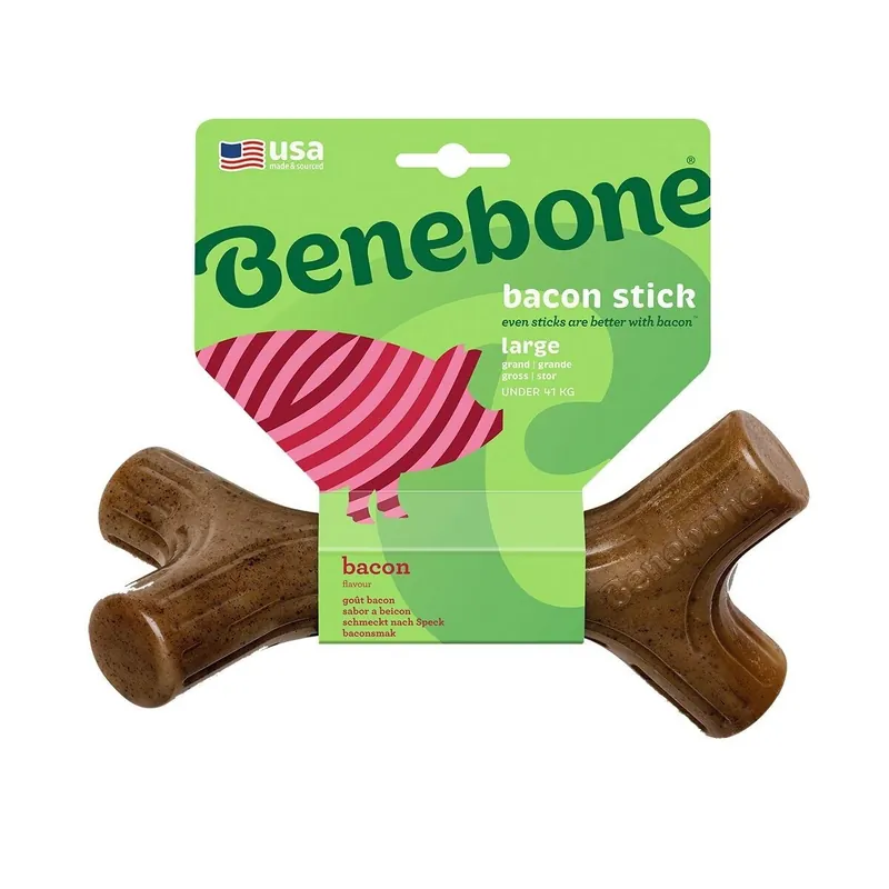 Benebone Tuggpinne i Nylon Baconsmak Begränsad tid