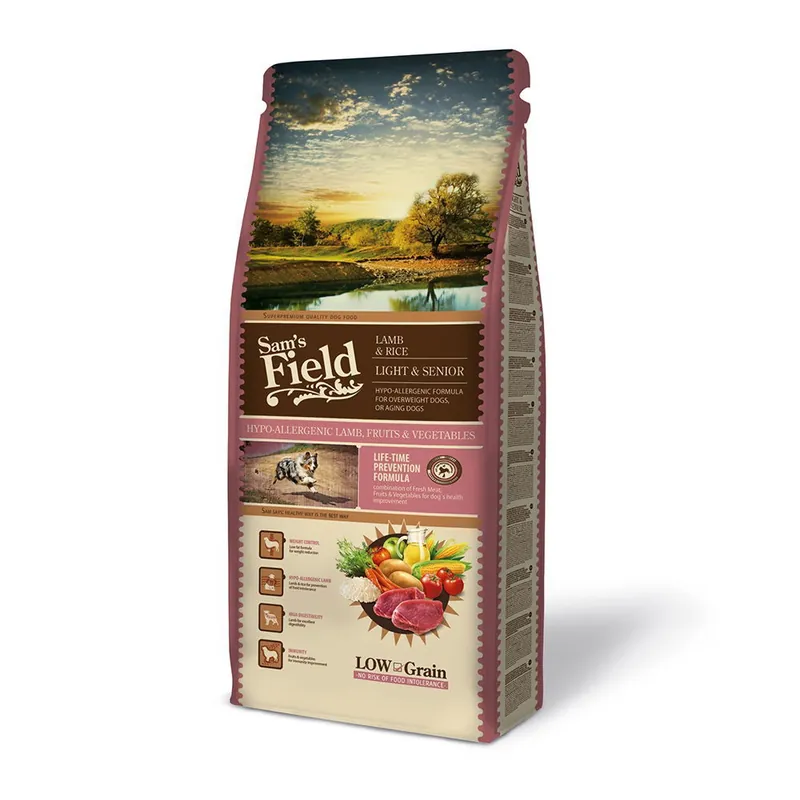 Snabb frakt Sam‘s Field Light & Senior Lamb & Rice