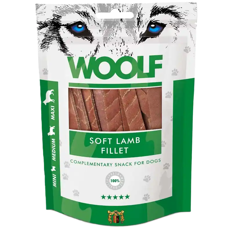 Soft Lamb fillet 100g - Hund - Hundgodis - Träningsgodis & belöningsgodis - WOOLF - ZOO.se Billig