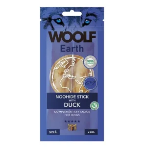 Kundfavorit Hundgodis Woolf Earth Noohide Stick Duck L