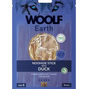 Extra rabatt Earth Noohide Stick with Duck S 90g - Hund - Hundgodis - Träningsgodis & belöningsgodis - WOOLF - ZOO.se