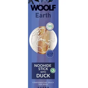 Hundgodis Woolf Earth Noohide Stick Duck XL Endast idag