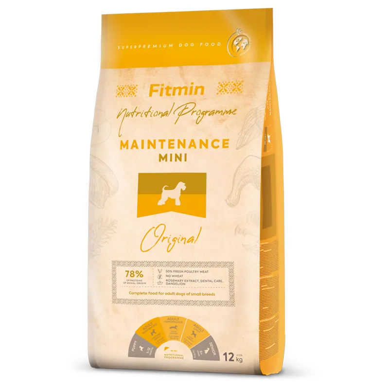 Billig Fitmin Programme Mini Maintenance - Ekonomipack 2 x 12 kg