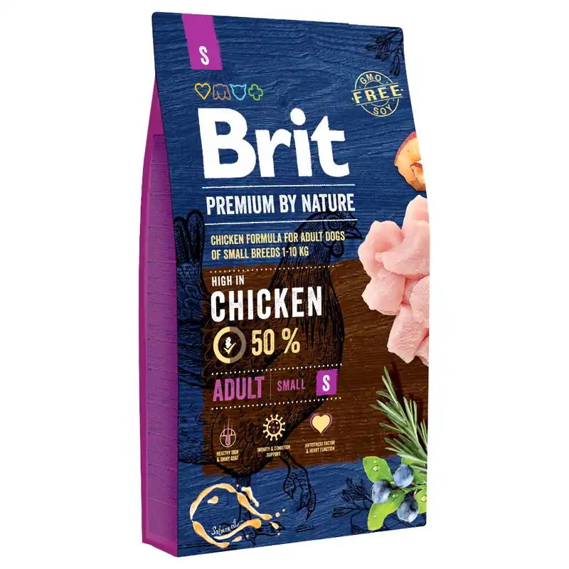 Brit Premium by Nature Adult S - Ekonomipack 2 x 8 kg Premium