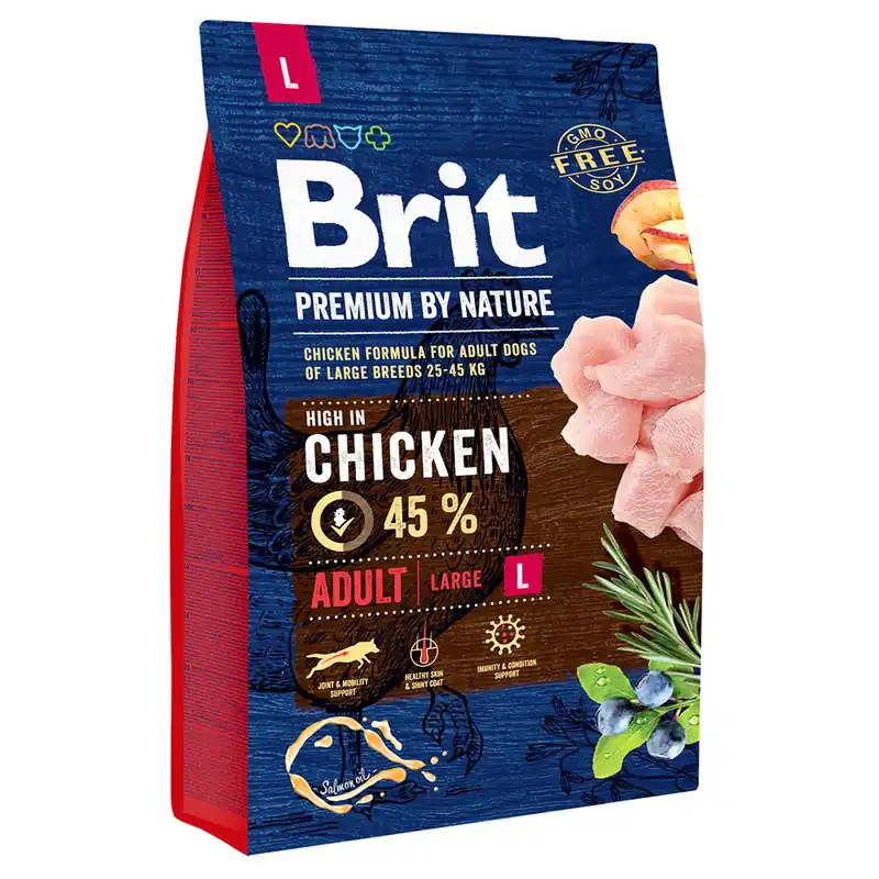 Begränsat erbjudande Brit Premium by Nature Adult L - 3 kg
