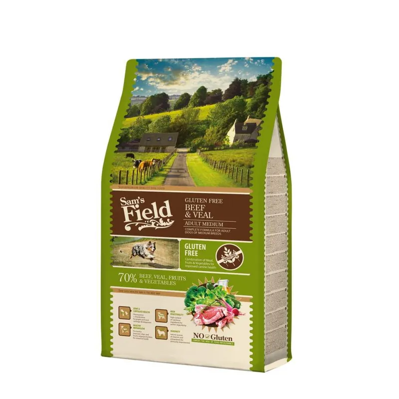 Sam´s Field Dog Adult Medium Beef & Veal prisnedsättning