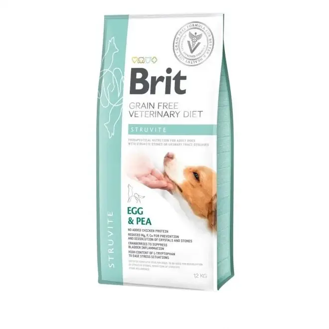 Begränsad tid Brit GF Vet Diets Dog Struvite - 12 kg