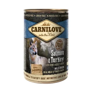 Wild Meat Salmon & Turkey Våtfoder för hund 400g Kampanjpris