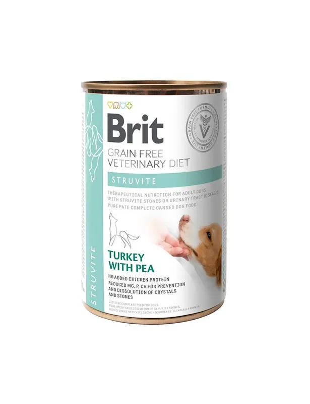 Brit GF Vet Diets Dog Can Struvite - 400 g Beställ idag