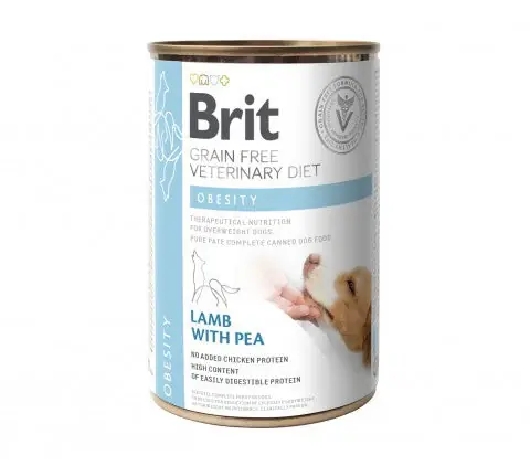 Brit Obesity Lamb with Pea Hund 6 x 400 g Säker betalning