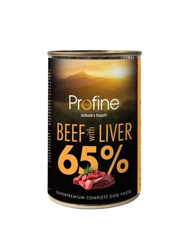 Beef & Liver Våtfoder till Hund - 6 x 400 g Kampanjpris