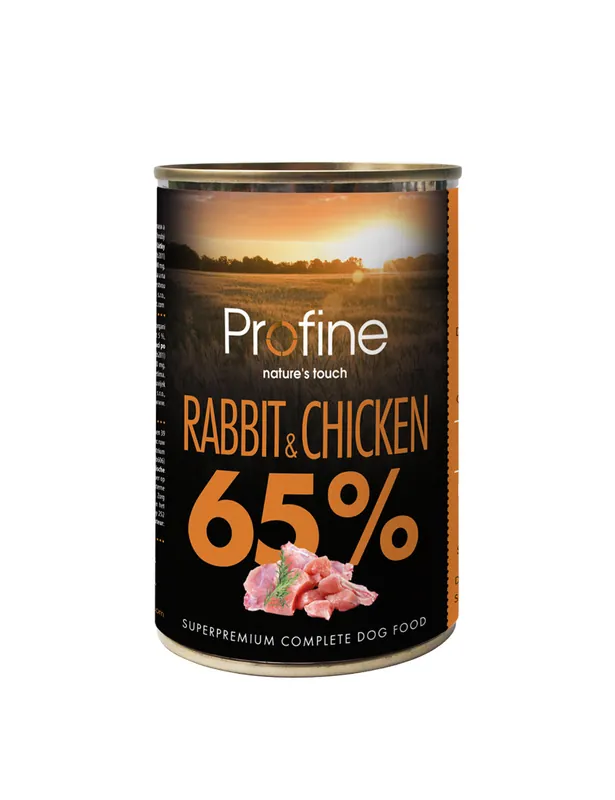 Kundfavorit Rabbit & Chicken Våtfoder till Hund - 6 x 400 g