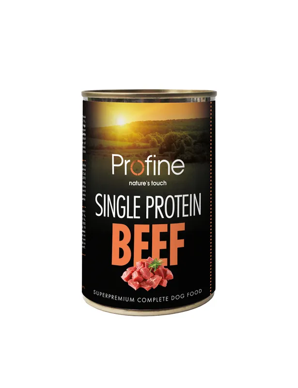 Trygg betalning Single Protein Beef Våtfoder till Hund - 6 x 400 g