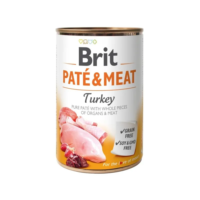 Brit Paté & Meat Turkey 400 g Premium