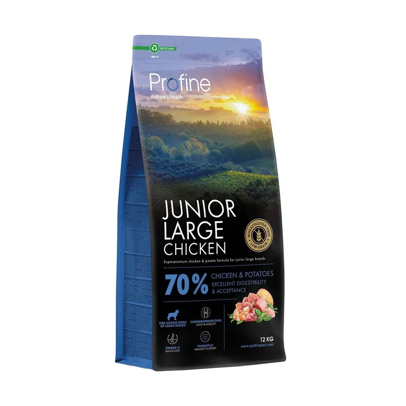 Profine Dog Junior Large Chicken 12kg Begränsad tid