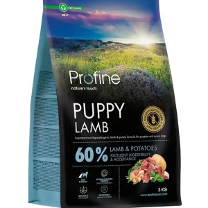 Beställ nu Dog Puppy Lamb & Potatoes Hundfoder 3kg