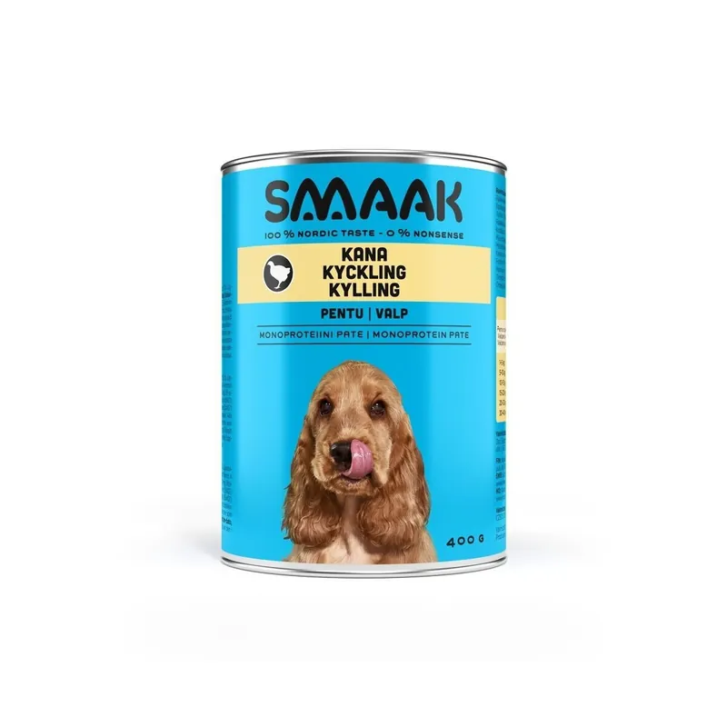 SMAAK Puppy Kyckling 400 g Trygg betalning