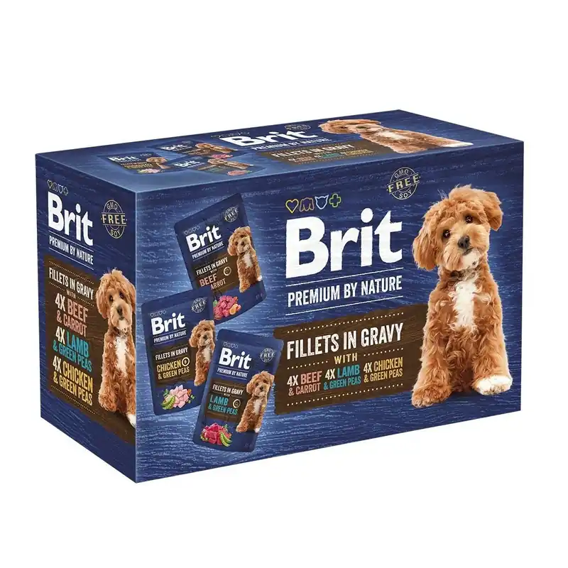 Brit Premium by Nature Dog Multipack gravy 12x85 g Lägg i varukorgen