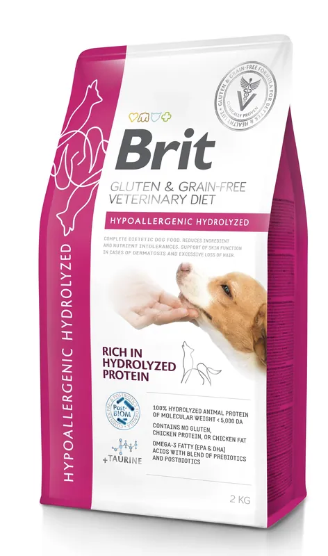 Brit GF Vet Diet Dog Hypoallergenic Hydrolyzed för hund Erbjudandepris