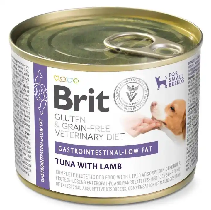 Brit Gastrointestinal low fat tonfisk med lamm för hundar 200 g Sänkt pris