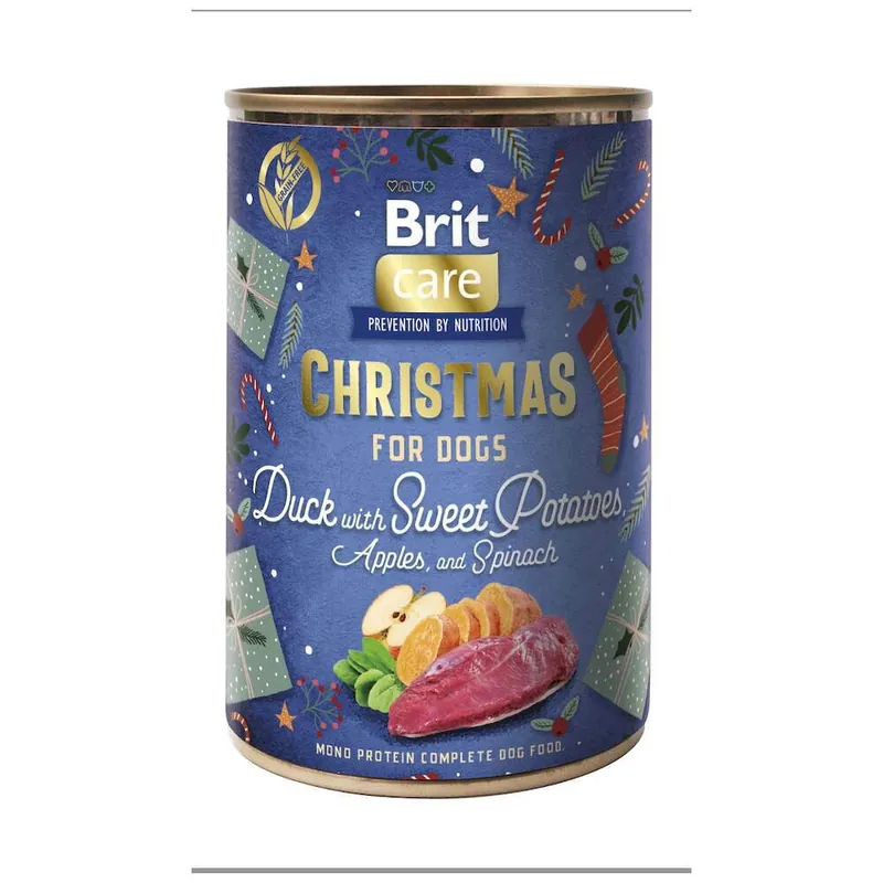 Brit Care Dog Adult Christmas Monoprotein Duck 400 g Fynd