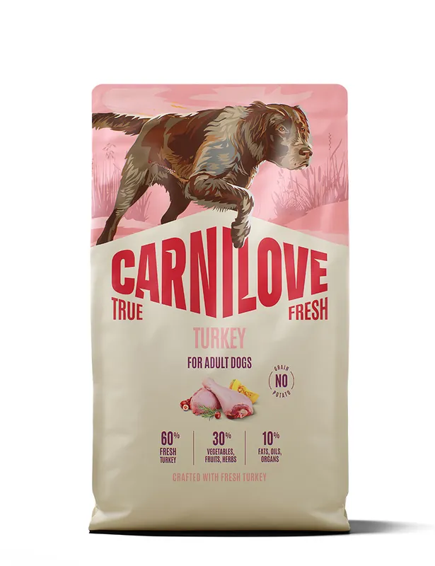 Billigare True Fresh Turkey Adult Dogs Torrfoder - 4 kg