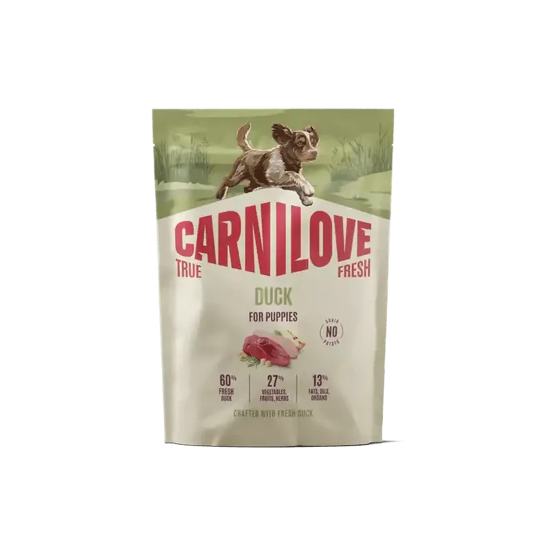 Begränsat antal Carnilove True Fresh Dog Dry Duck for Puppies - 1.5 kg