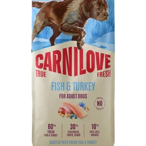 Billigare True Fresh Fish & Turkey Adult Dogs Torrfoder - 12 kg