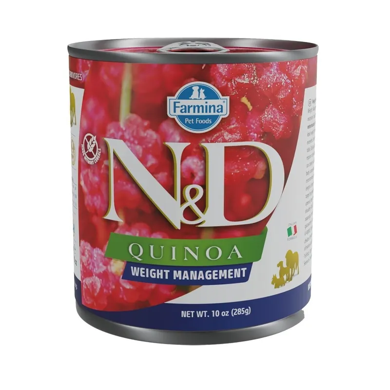 Farmina N&D Dog Quinoa Weight Management 285 g Kampanjpris