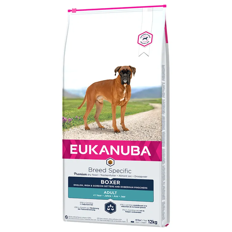 Kundfavorit Eukanuba Adult Breed Specific Boxer - 12 kg